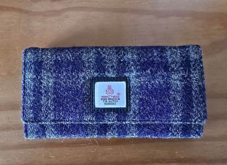 Scottish Harris Tweed Purse - New