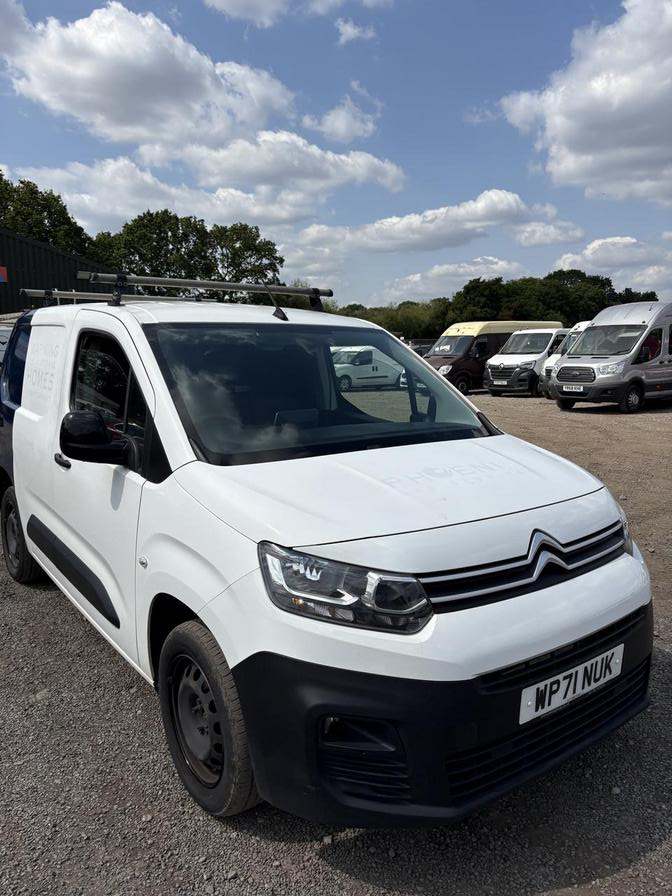 2021 Citroen Berlingo 1.5 BlueHDi 1000Kg Enterprise Pro 100ps [6 Speed] PANEL VAN DIESEL Manual