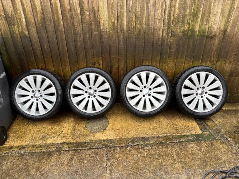 17” Volkswagen Golf Caddy Audi A3 A4 Mercedes 5x112 Alloy Wheels