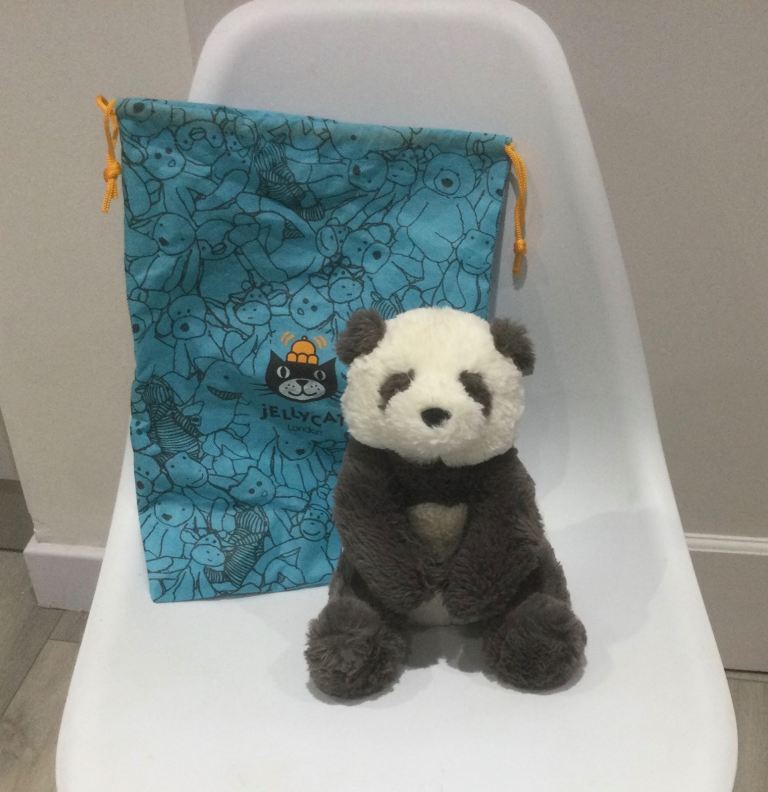 Jellycat I am Medium Harry Panda Cub Soft Toy with DustBag – As Good As New rare & retired 