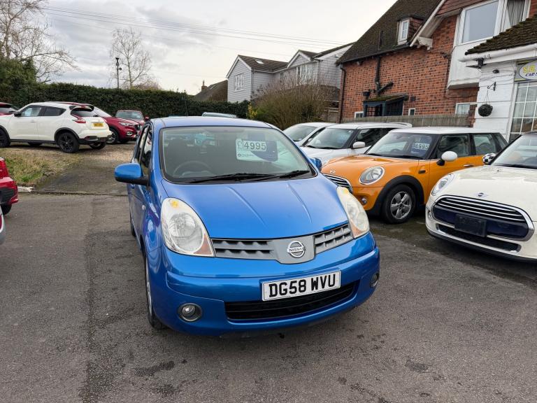 2008 Nissan Note 1.6 16V Acenta Hatchback 5dr Petrol Auto Euro 4 (110 ps)
