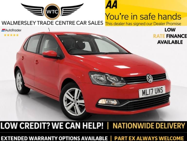 2017 Volkswagen Polo 1.2 TSI BlueMotion Tech Match Edition Hatchback 5dr Petrol Manual Euro 6 (s ...