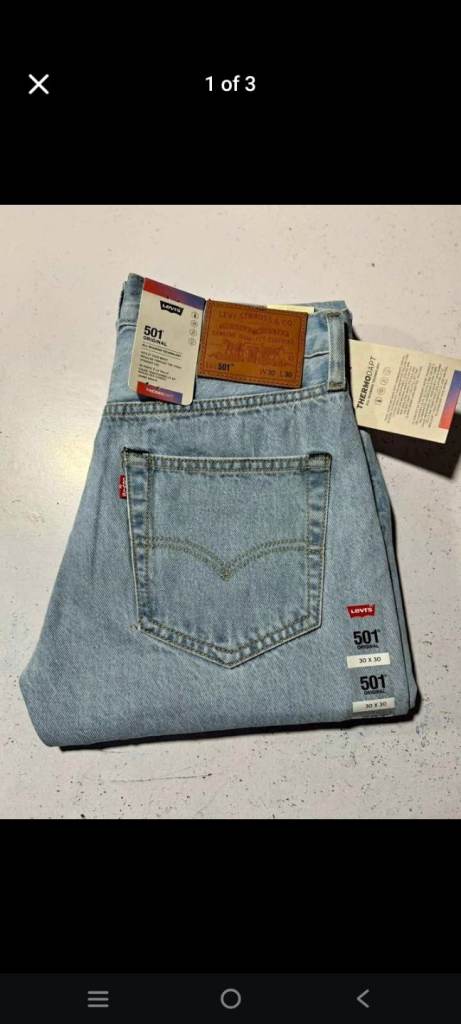 Premium Levi’s Jeans – UK Imported 🇬🇧