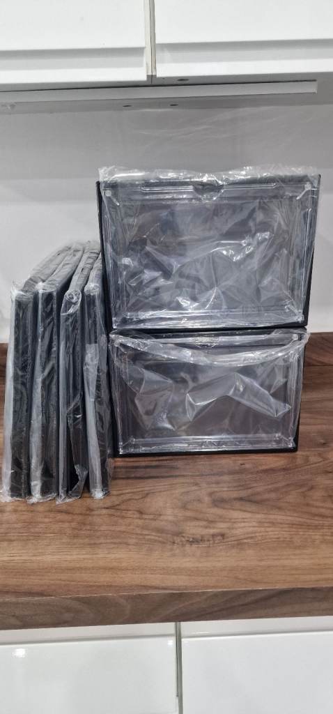 HOMIDEC Shoe Storage Boxes, 