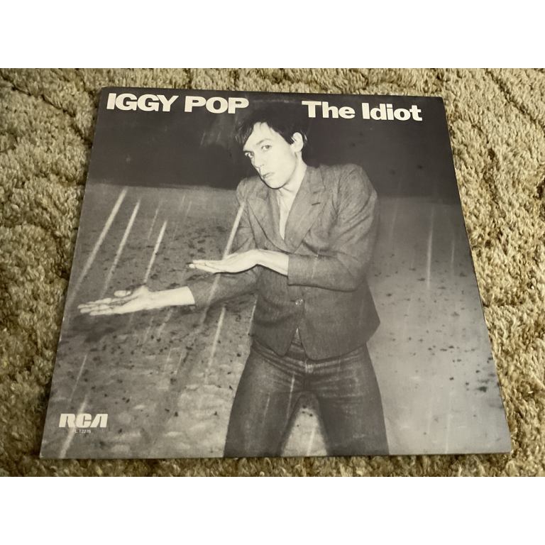 IGGY POP - THE IDIOT LP DAVID BOWIE ROCK MINT VINYL FIRST PRESS 