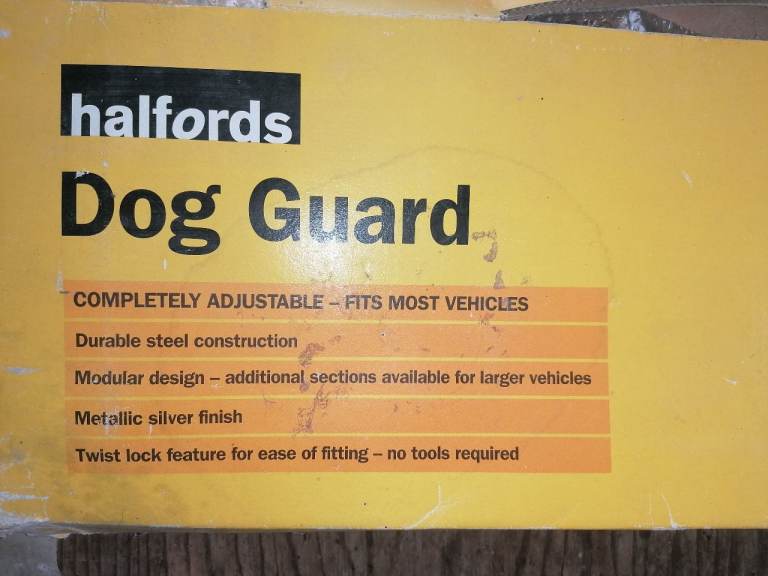 Dog guard for car
