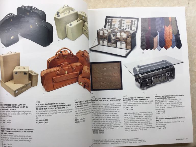 Festival of Speed Bonhams Catalogue 2021