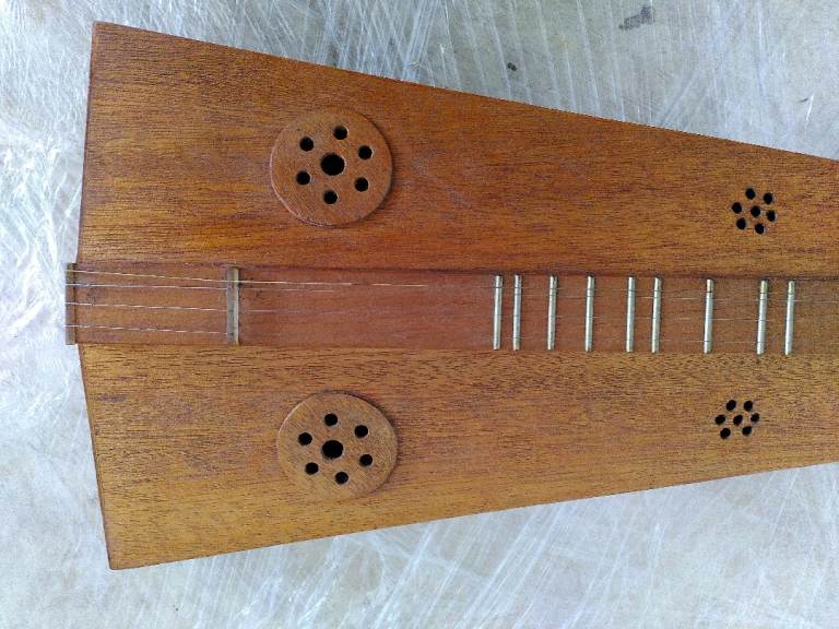 Wooden Folk String Instrument - Good Condition