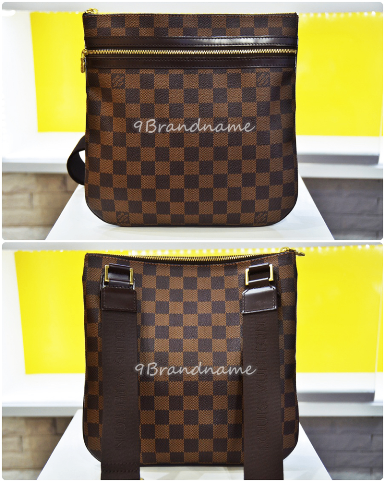 LOUIS VUITTON THOMAS MESSENGER BAG POUCH LEATHER X