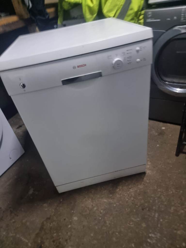 Bosch Dishwasher - White, Good Condition