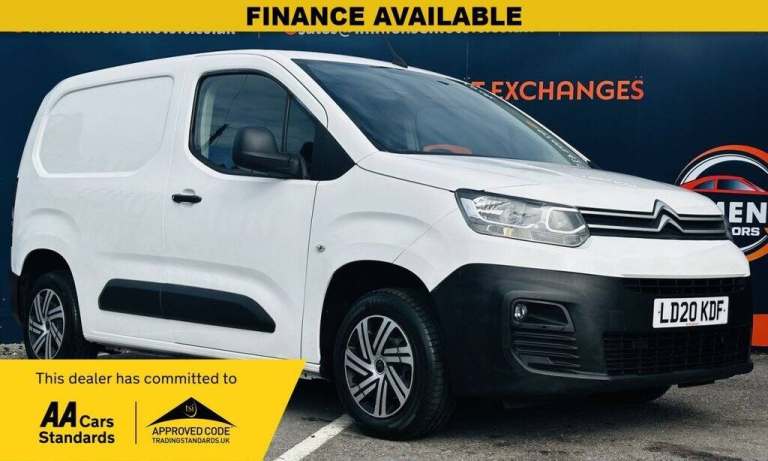 2020 Citroen Berlingo 1.5 BlueHDi 650Kg Enterprise 75ps [Start stop] PANEL VAN DIESEL Manual