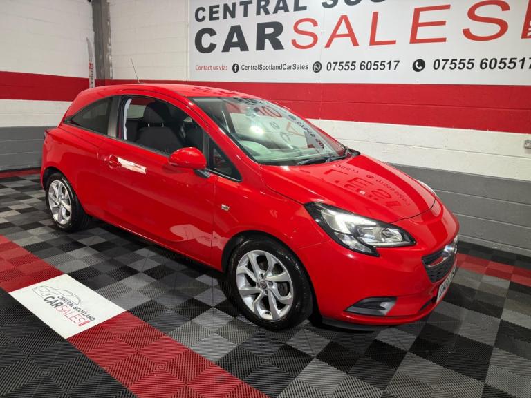 2018 Vauxhall Corsa 1.4i ecoTEC Sport Euro 6 3dr HATCHBACK Petrol Manual