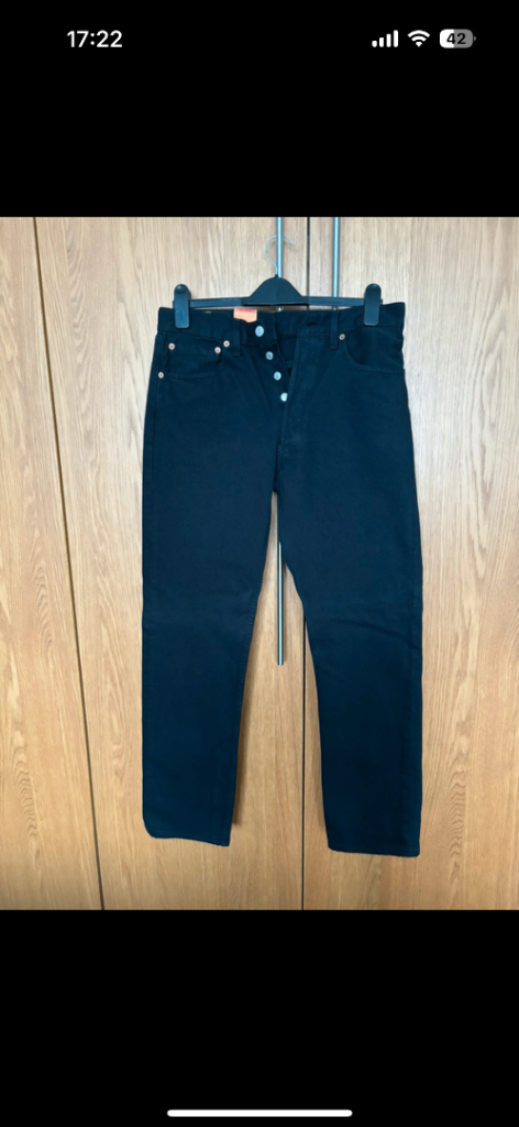 Women’s 501 Black Jeans