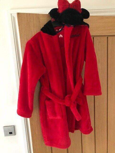 Dressing gown - Disney Mini Mouse, great condition from M&S (4-7 years)