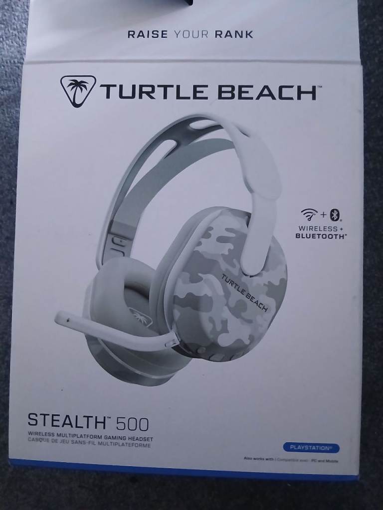 Turtle beach 500p artic camo (willing to train for xbox version