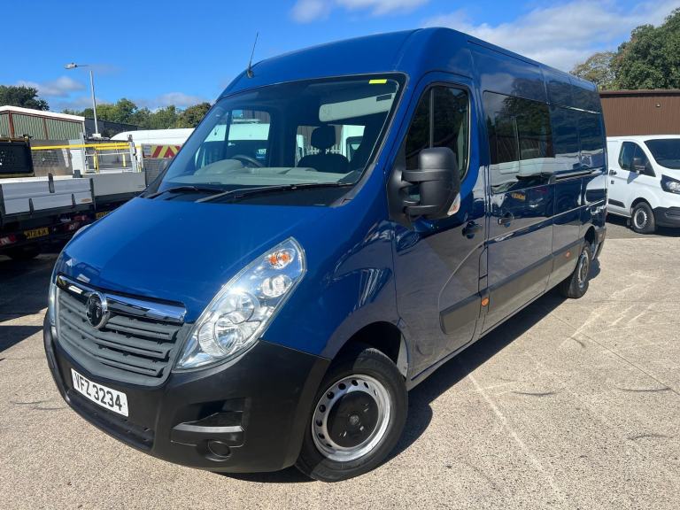 Vauxhall Movano 2.3cdti 125ps LWB Factory Crewvan. 2015