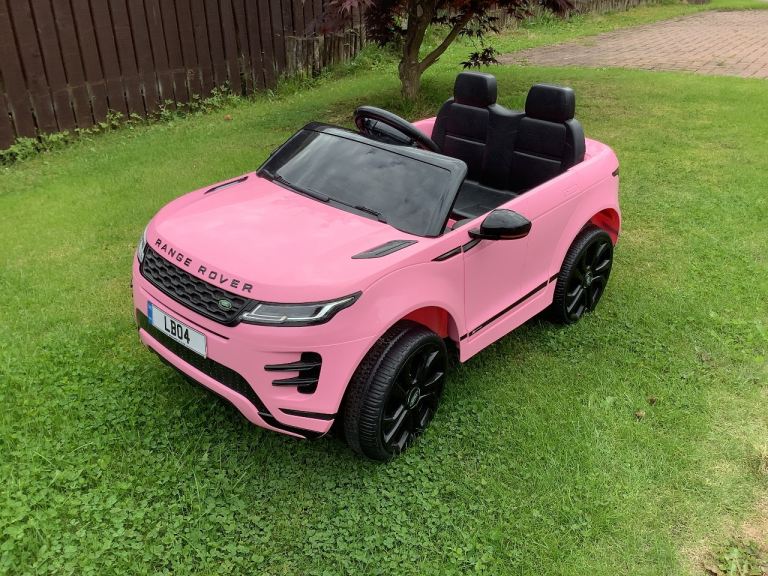 Land Rover Range Rover 12v pink - kids ride on