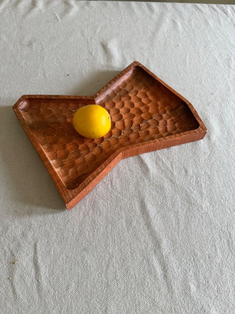 RESERVED Mango wood tray plate 