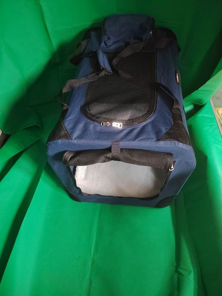 Brand new Prutapet Large Cat Carrier 24"x16.5"x16.5" Portable Dog Crate RRP£77