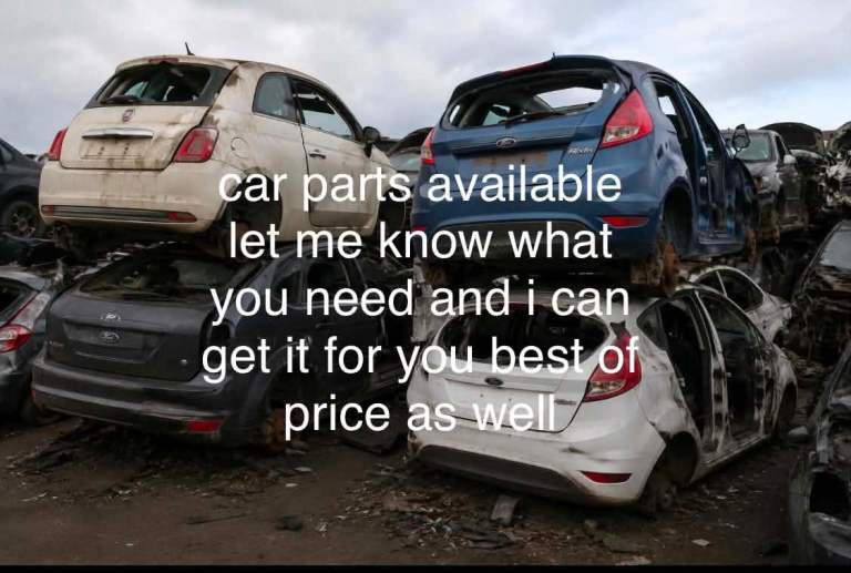 Car parts for sale 