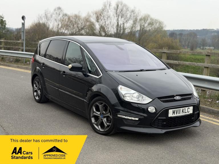 2011 FORD S-MAX 2.0 TDCI TITANIUM X SPORT AUTO POWERSHIFT BLACK 7 SEATS DELIVERY