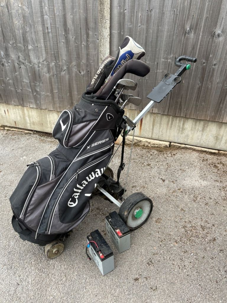 Full set of clubs, bag and trolley | in Kimberley, Nottinghamshire ...