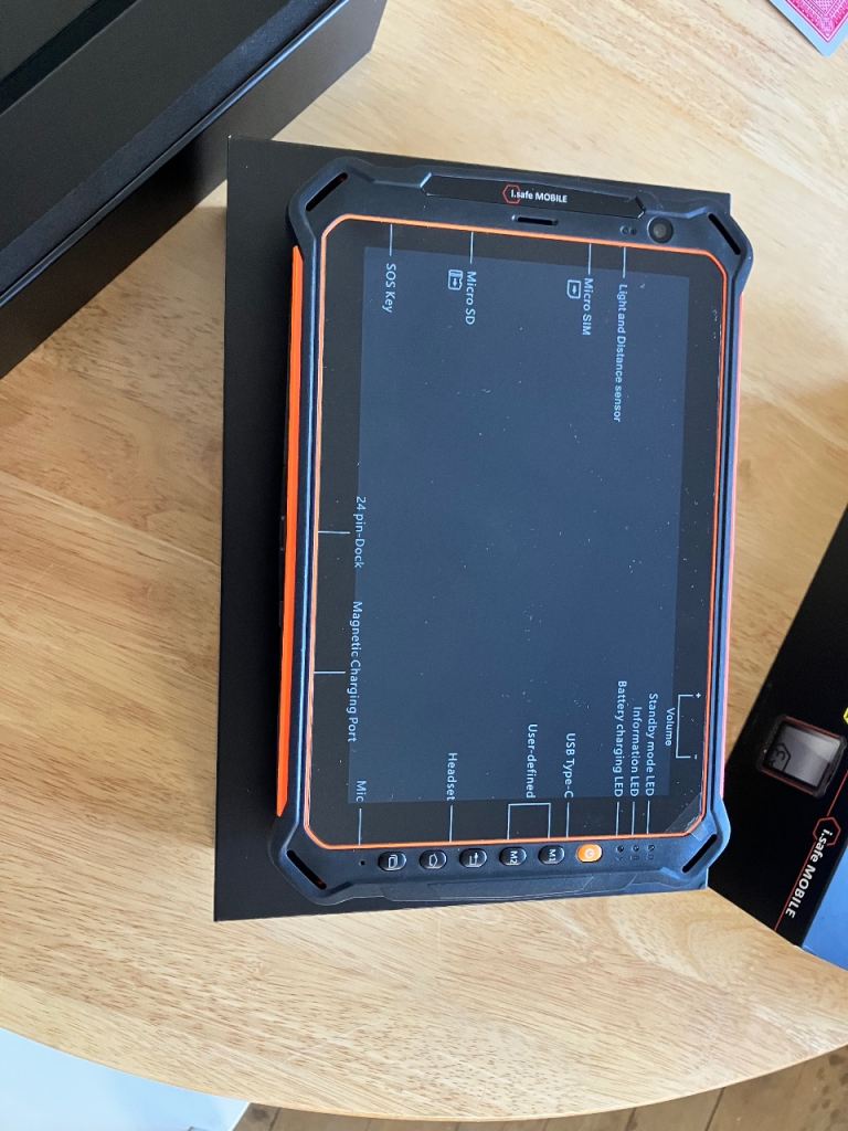 New i.safe MOBILE IS930.1 Rugged Tablet – Unused