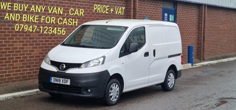 2018 Nissan NV200 1.5 dCi Acenta Van Euro 6 CAR DERIVED VAN Diesel Manual