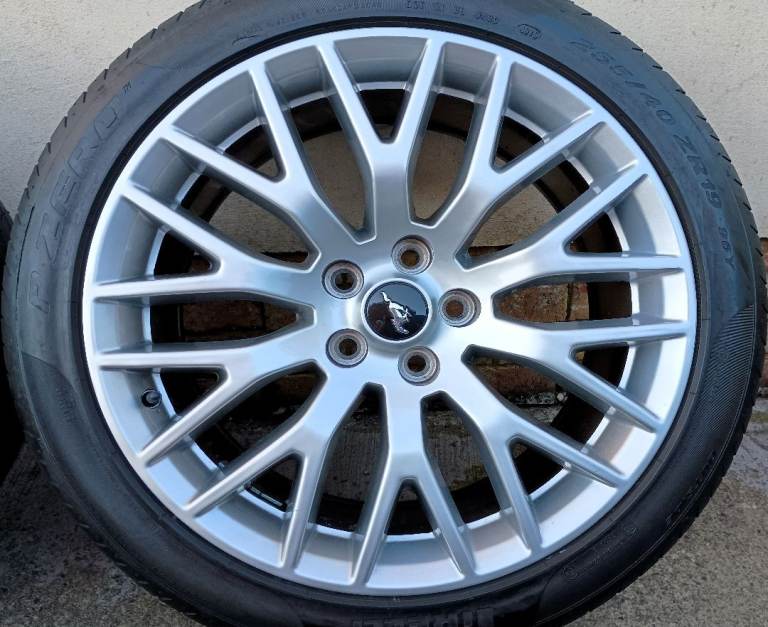 19" FORD MUSTANG 5x114.3 ALLOYS WHEELS TYRES RIMS JDM FITMENT