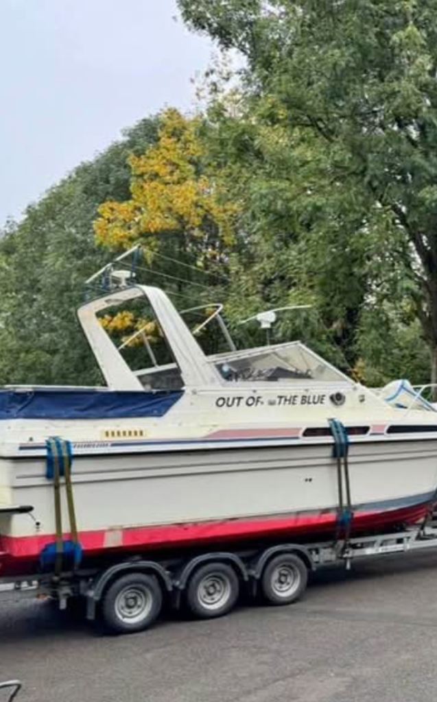 24ft Fairline Cabin Cruiser – 