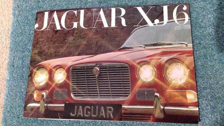 Jaguar XJ6 Car Sales Brochure