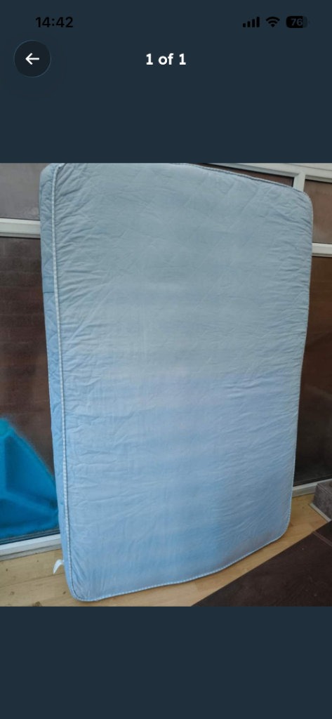 Free Kingsize Mattress