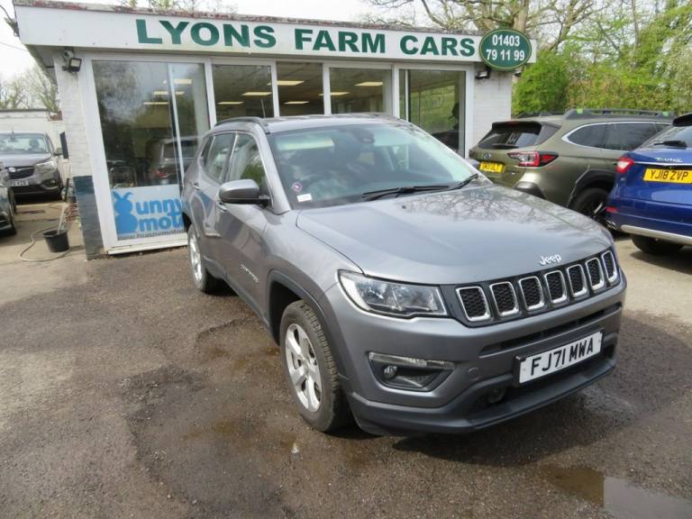 2021 71 JEEP COMPASS 1.4T MULTIAIRII GPF LONGITUDE SUV 5DR PETROL MANUAL EURO 6 