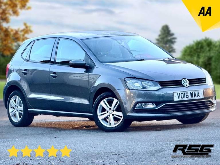 2016 Volkswagen Polo 1.2 TSI BlueMotion Tech Match Hatchback 5dr Petrol Manual Euro 6 (s/s) (90  ...