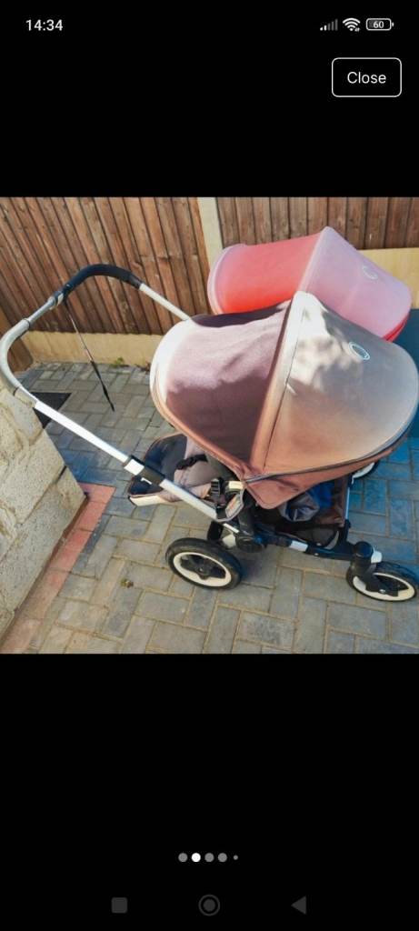 Bugaboo donkey duo stroller 