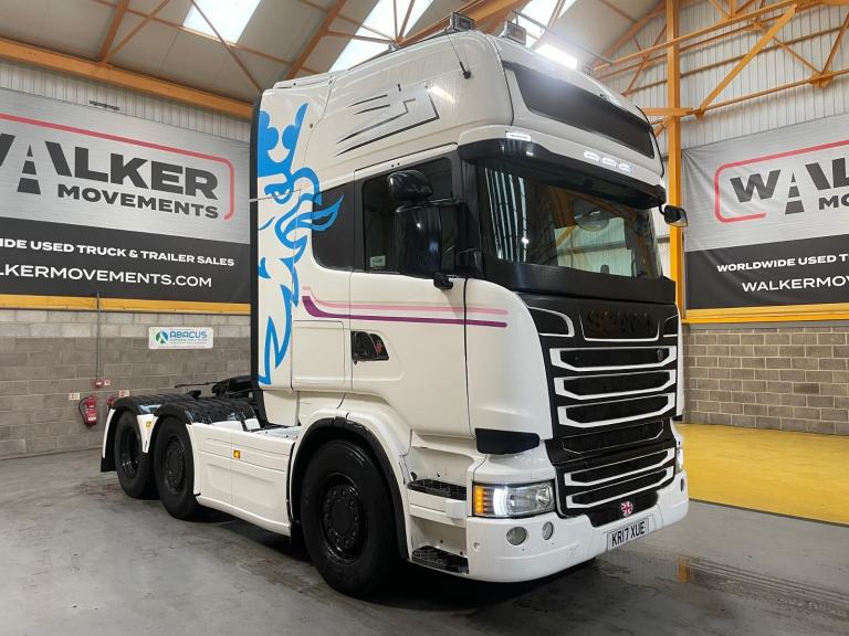 SCANIA R450 *EURO 6* TOPLINE 6X2 TRACTOR UNIT - 2017 - KR17 XUE