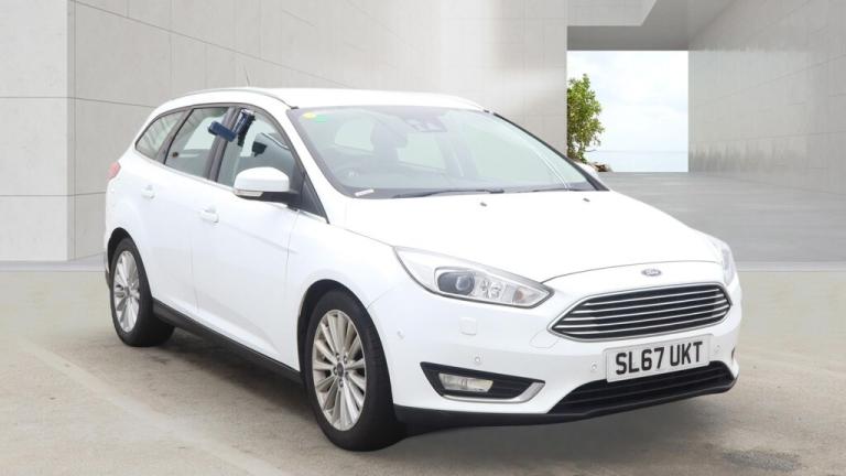 2017 FORD FOCUS 1.0 T EcoBoost Titanium X White Manual Petrol