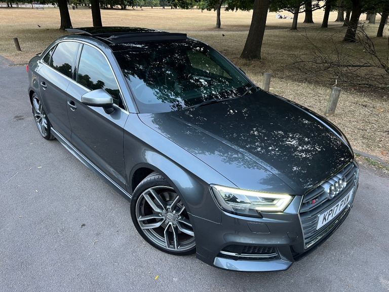 2017 Audi S3 2.0 TFSI Quattro 4DR Saloon F/S/H Pan Roof Digital Dash!