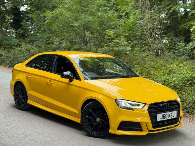 2018 Audi A3 1.0 TFSI Black Edition 4dr S Tronic SALOON Petrol Automatic