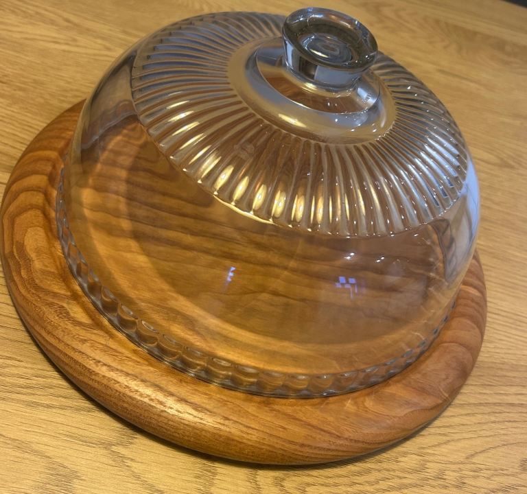 Glass Covered Cheese/Cake board