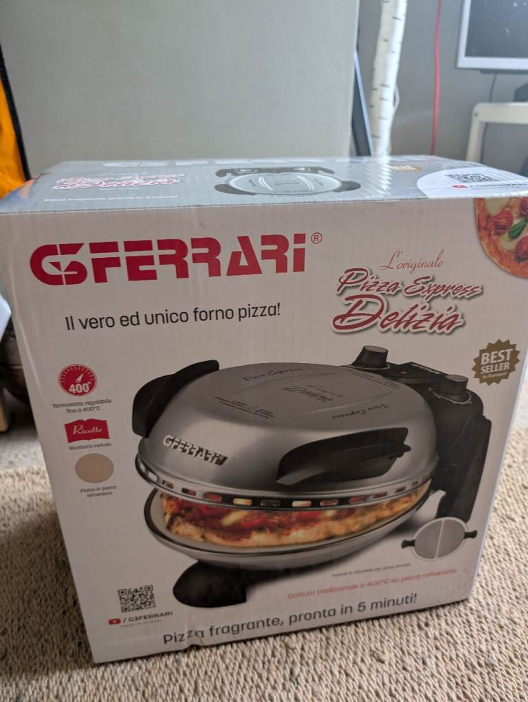 G3 Ferrari G10006 Pizza Oven - Imported from Italy - New (never opened) NORWICH 