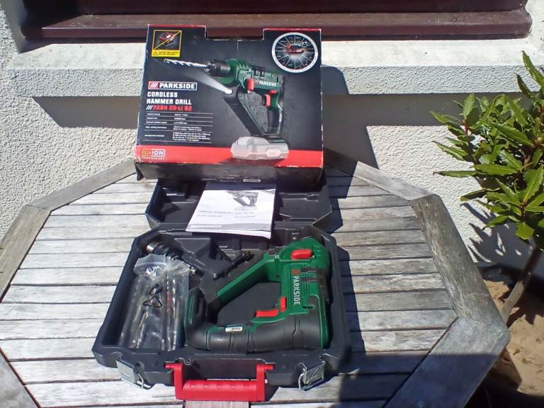 Parkside cordless hammer drill