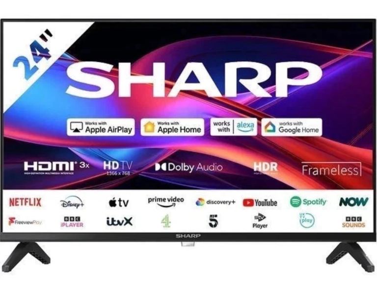 SHARP 24” - Model: 1T-C24HD2725K