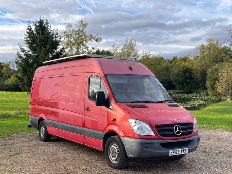 2010 Mercedes-Benz Sprinter 3.5t High Roof Van LWB * CAMPER DAY VAN * PX WELCOME *  PANEL VAN Die...