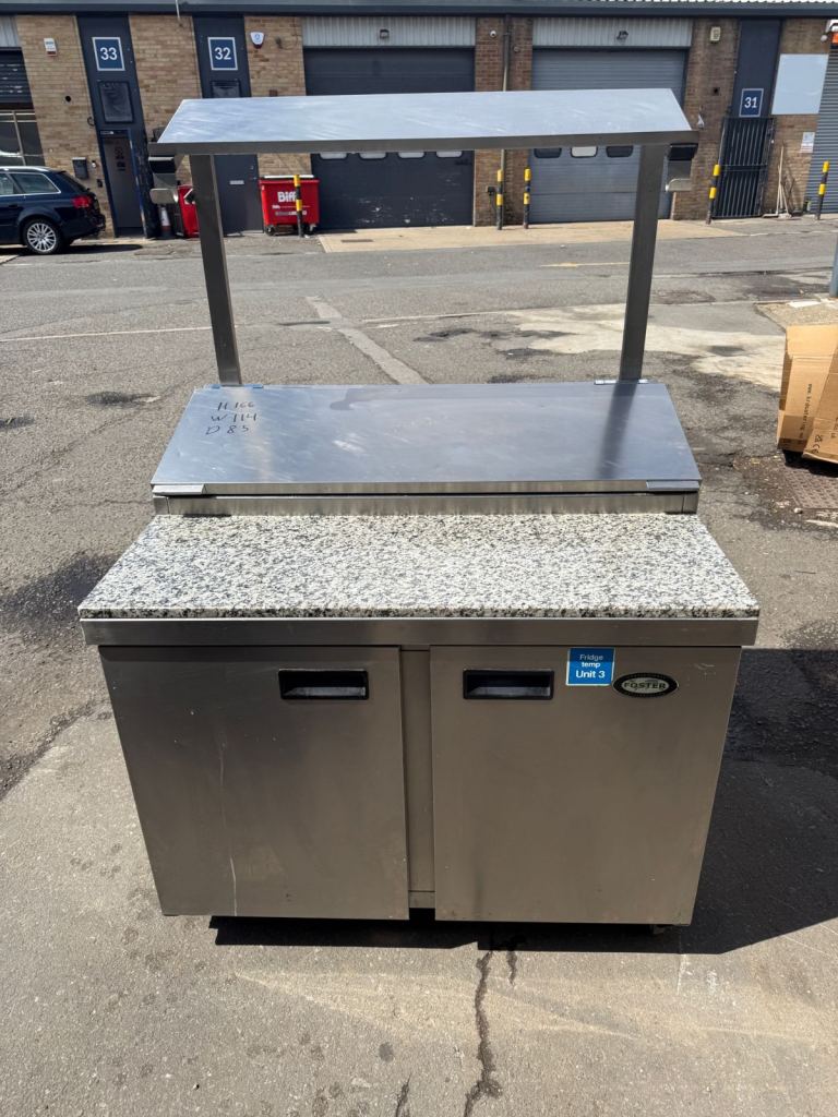 Commercial foster pizza preparation fridge restaurant 