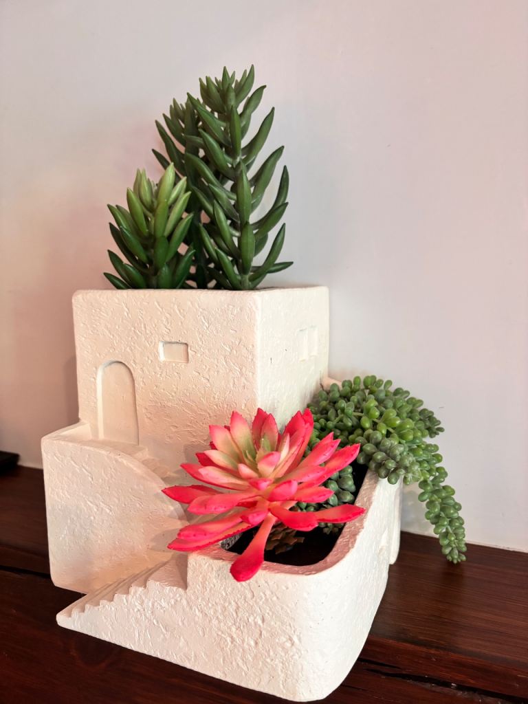 Greek house planter