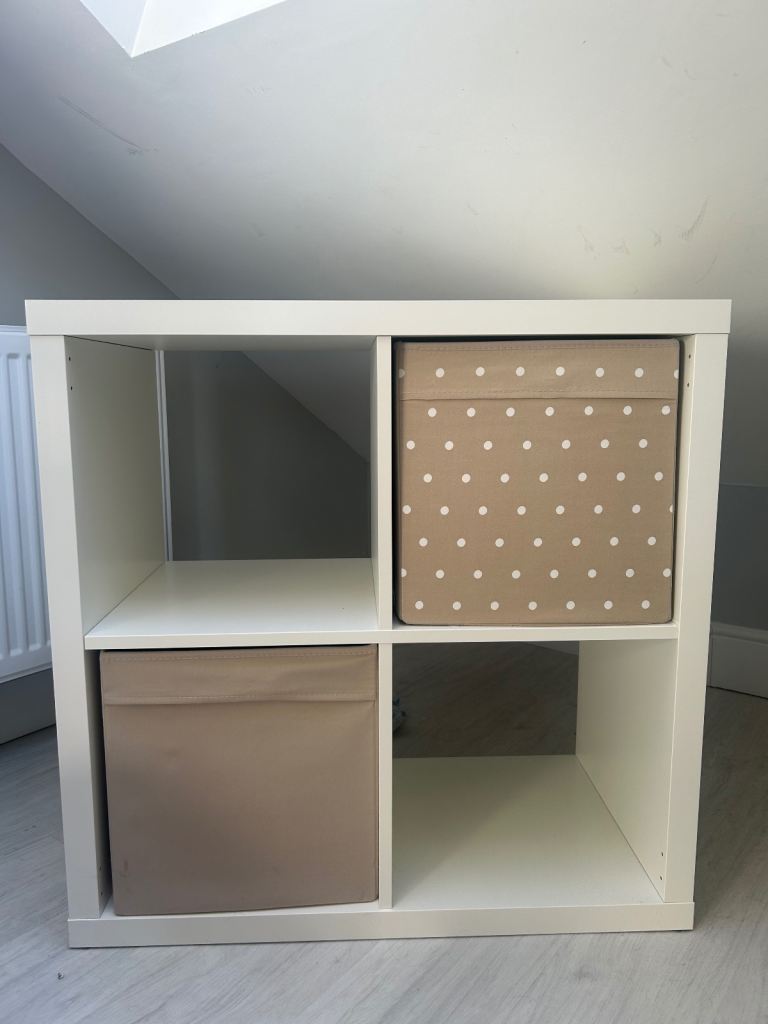 image for Ikea Kallax White Shelving/Storage Unit