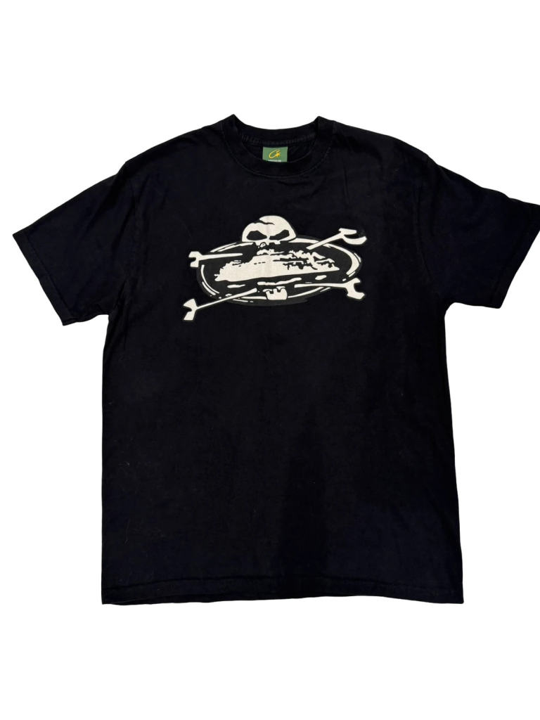 Men’s Cactus Plant Flea Market T Shirt M Black Skull Crossbones Graphic Streetwear