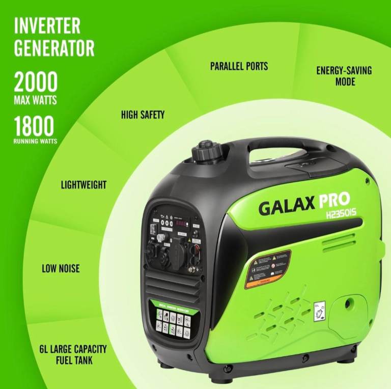 Silent Generator  Super Silent 2000-Watt BRAND NEW Inverter Generator 