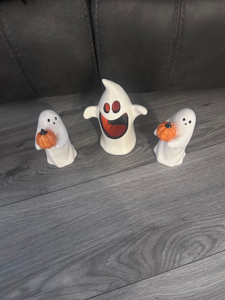 Halloween Ghost Decorations - Set of 3